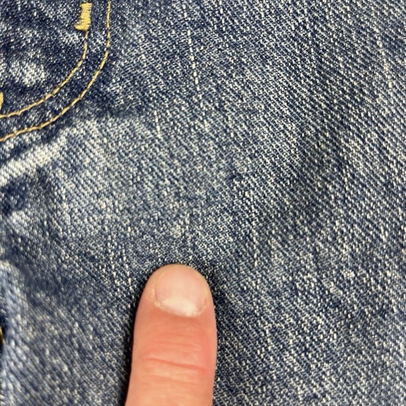 RALPH LAUREN Jeans Co Woodrow Straight Leg Denim Jeans Mens 36x30 Loose Wide Leg - Picture 6 of 14